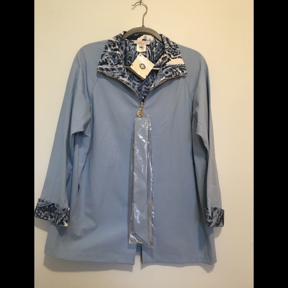 St John By Marie Gray Zip Up Front Jacket A1.